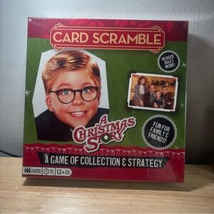 A Christmas Story Card Scramble Game